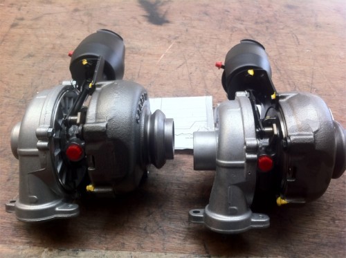 Turbos after remanufacture and testing - AllStart Ireland