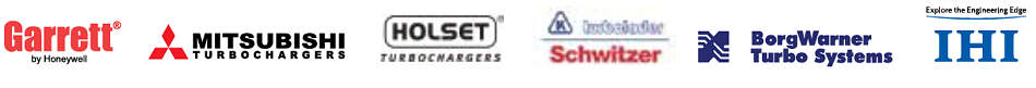 AllStart Ireland are stockists of new and remanufactured turbos of the following brands Garrett, Mitsubishi (MHI), Holset (Cummins Turbo Technologies), Schwitzer, Borg Warner Turbo Systems, IHI